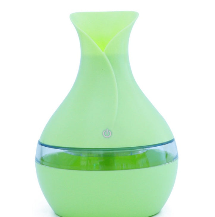 Mini Vase Humidifier & Aroma Diffuser – Compact Air Moisturizer for Home & Office
