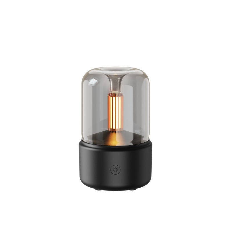 USB Cool Mist Humidifier & Diffuser – 120ml with LED Night Light