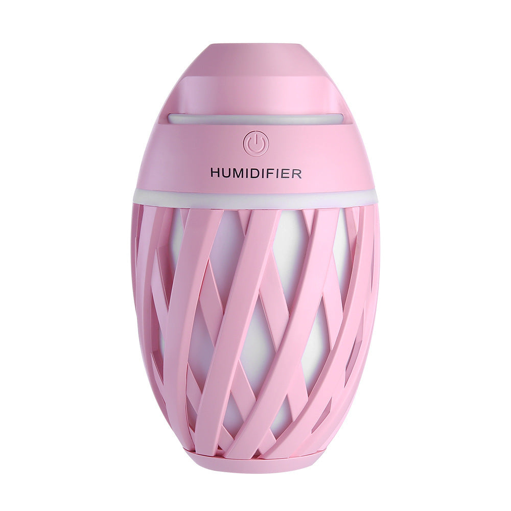 Portable 300ml USB Mini Humidifier with LED Light & Essential Oil Diffuser