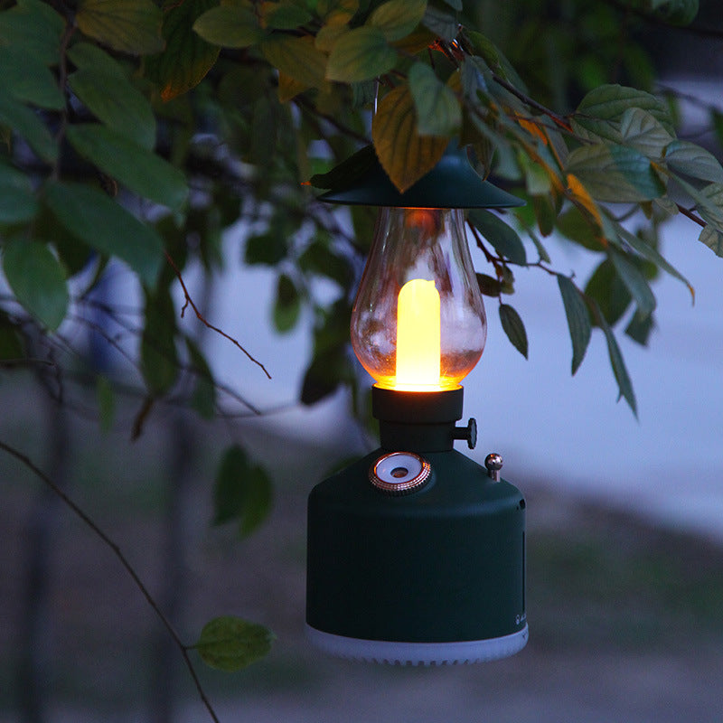 Portable Camping Humidifier & Light – Compact, Rechargeable, Stylish for Trips