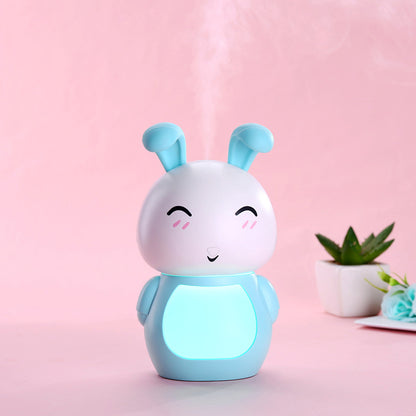 Mini Rabbit Ultrasonic Humidifier – Silent USB Mist Maker