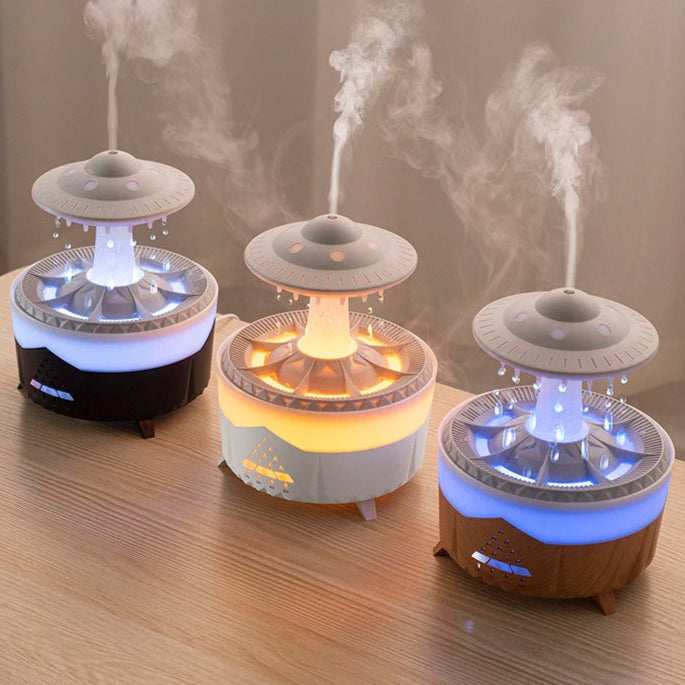 UFO USB Humidifier & Diffuser – Aromatherapy Mist Maker for Home & Office