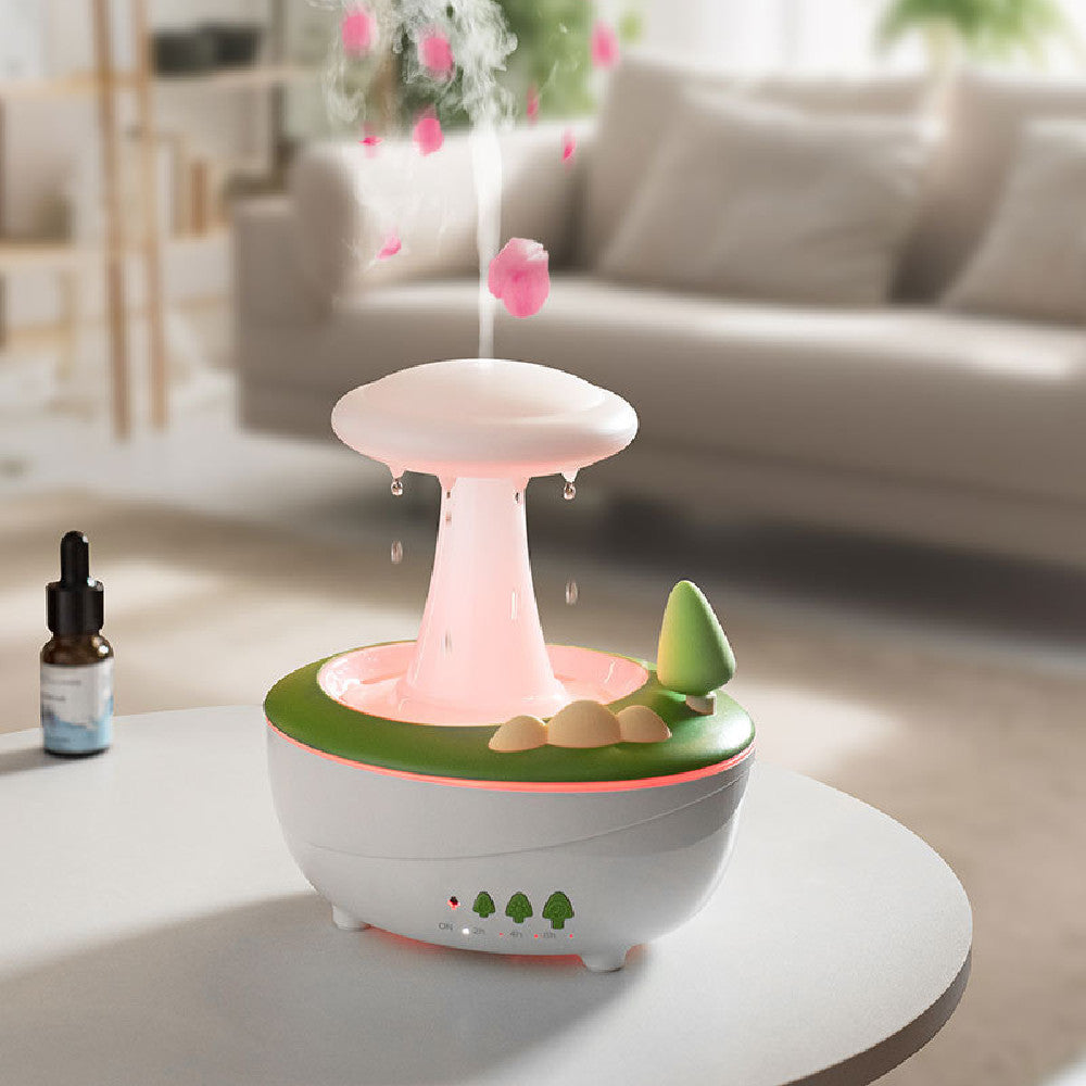 Mushroom Night Light Essential Oil Diffuser