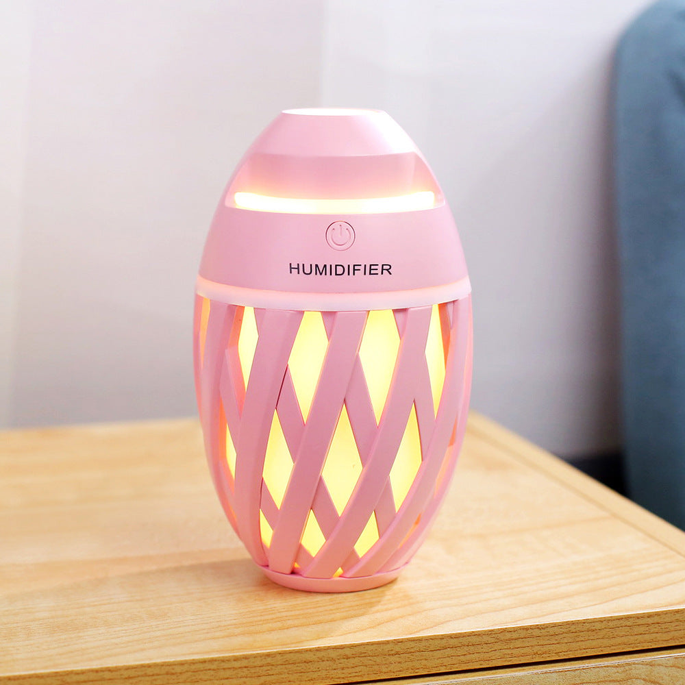 Portable 300ml USB Mini Humidifier with LED Light & Essential Oil Diffuser