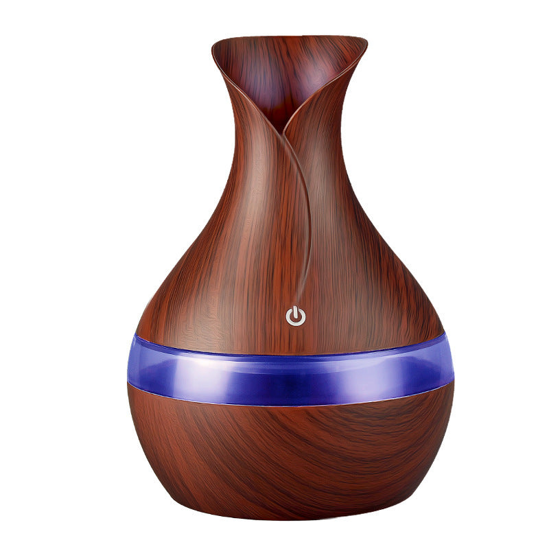 Mini Vase Humidifier & Aroma Diffuser – Compact Air Moisturizer for Home & Office