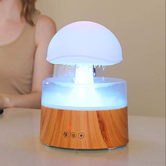 Rain Cloud Ultrasonic Diffuser & Humidifier – Aroma & Air Moisturizer