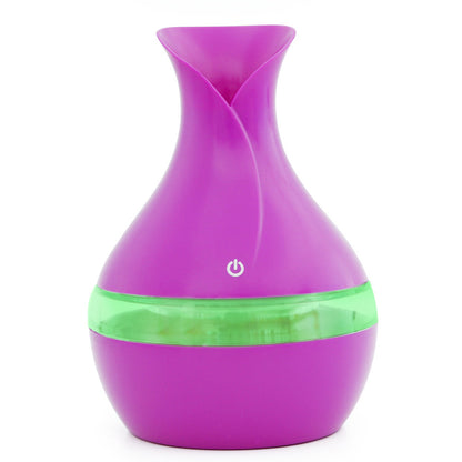 Mini Vase Humidifier & Aroma Diffuser – Compact Air Moisturizer for Home & Office