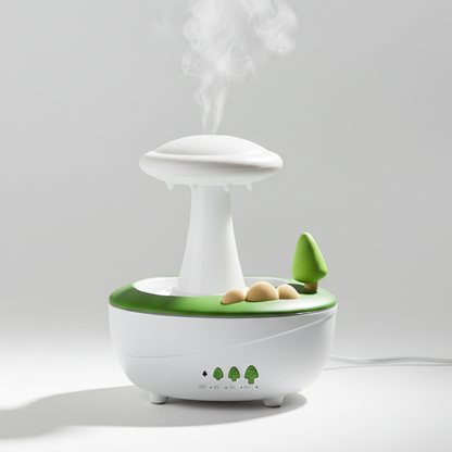 Mushroom Night Light Essential Oil Diffuser