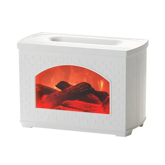 Fireplace Aroma Diffuser – Ultrasonic Humidifier with Flame Effect and Air Purification