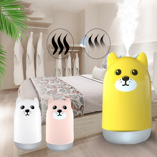 Mini Aromatherapy Humidifier: Travel-Friendly & Quiet Mist