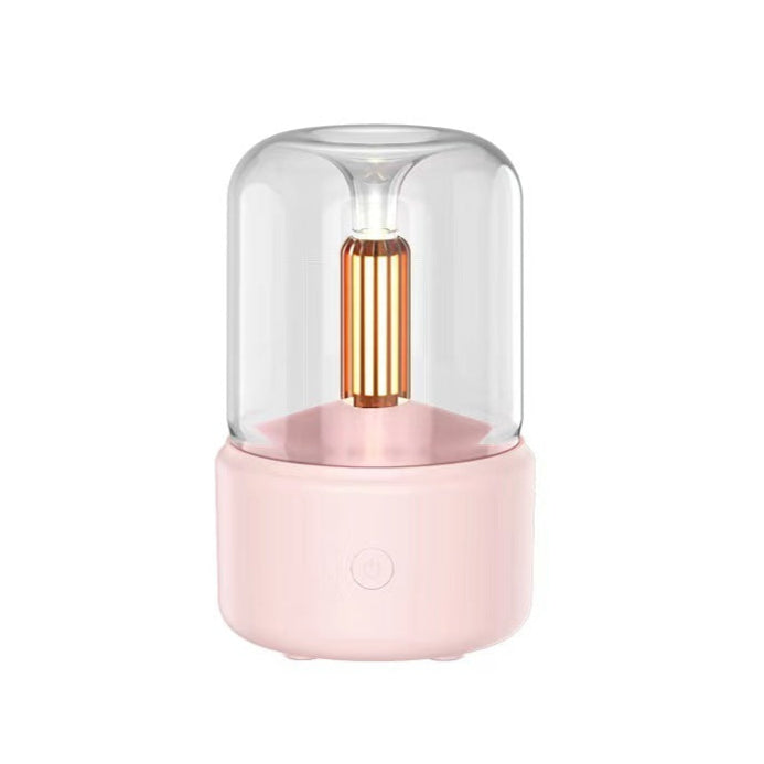 USB Cool Mist Humidifier & Diffuser – 120ml with LED Night Light