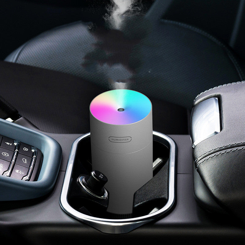 USB Mini Car & Office Humidifier with Horse Design, LED Light
