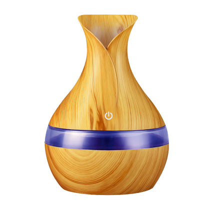 Mini Vase Humidifier & Aroma Diffuser – Compact Air Moisturizer for Home & Office