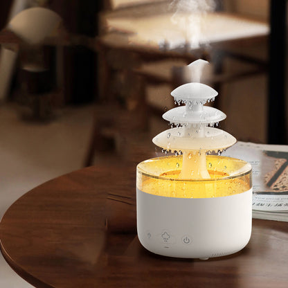 USB Essential Oil Diffuser with LED Lights & Mist Home & Office Humidifier